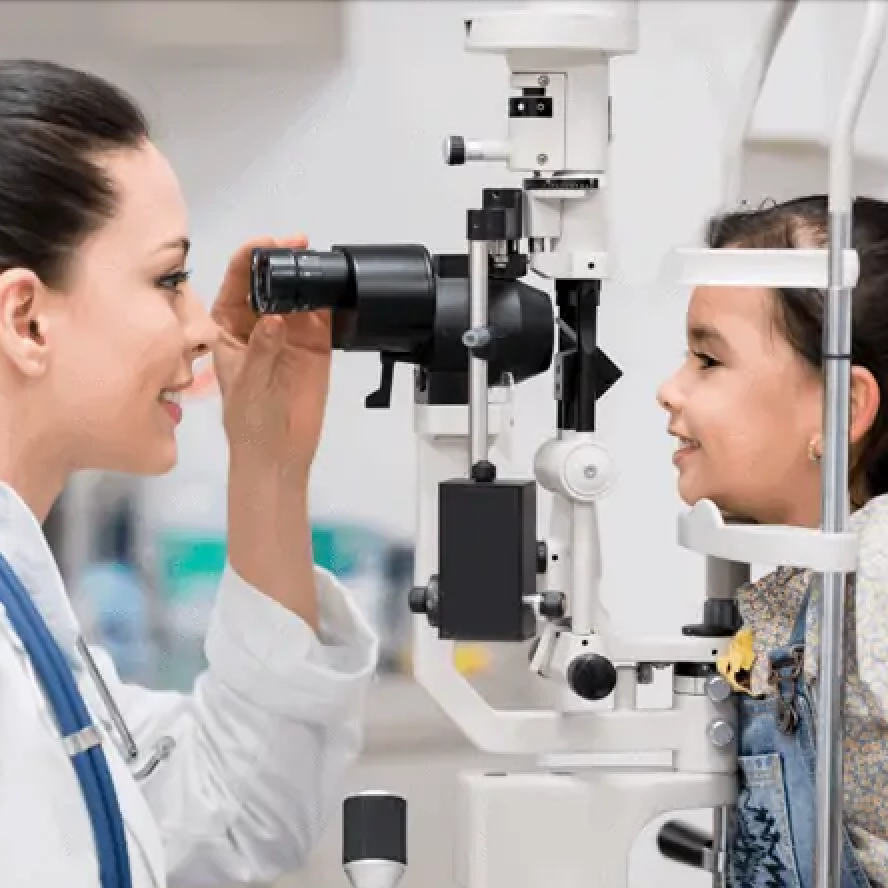 pediatric eye exam in Oakville